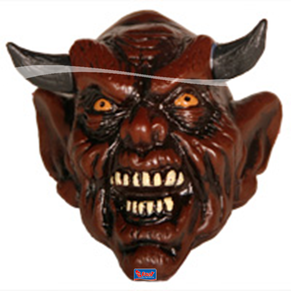 Gehoornd Monster Horror Halloween decoratie Duivels kop Duivel