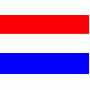 Nederlandse vlag Nederland 130x200cm met koord en lus