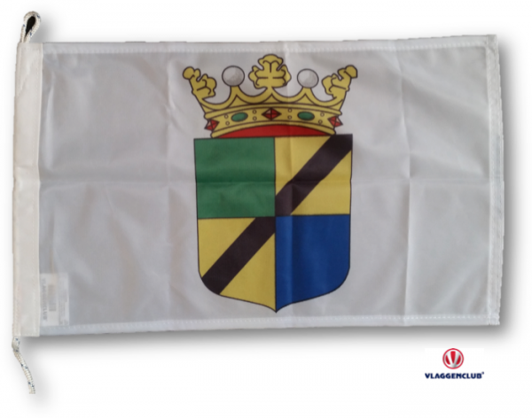 Vlag gemeente Westerveld met wapen 30x45cm