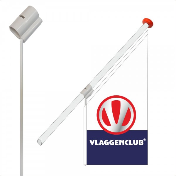 Vlaggen rechthouder | Neerhouder voor winkelvlag