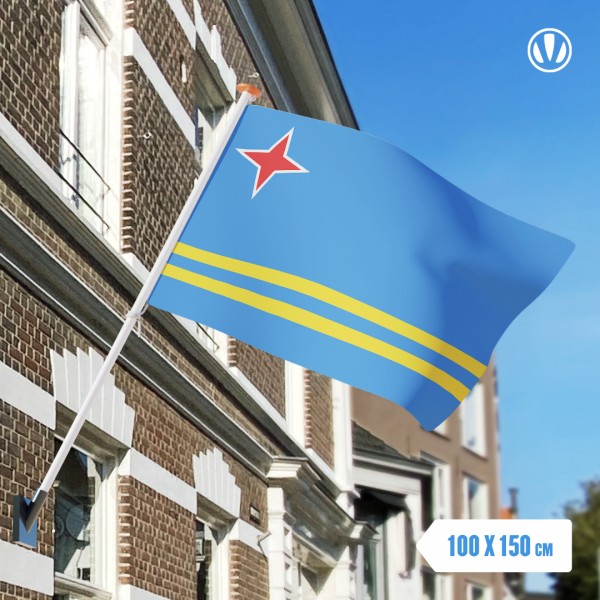 Vlag Aruba 100x150