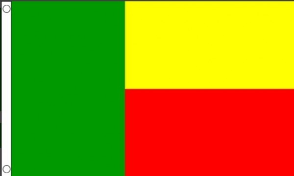 Benin vlag van Benin 90x150cm Best Value