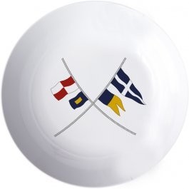 Kommetje 15cm Regata seinvlaggen