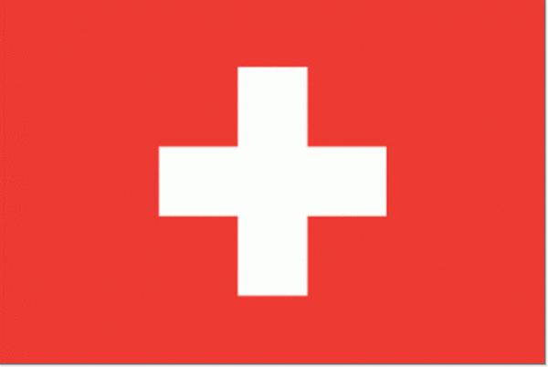 Zwitserse vlag | vlaggen Zwitserland 50x75cm