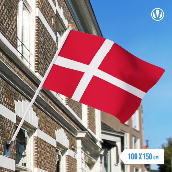 Vlag Denemarken 100x150