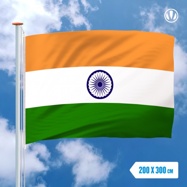 Grote Mastvlag India