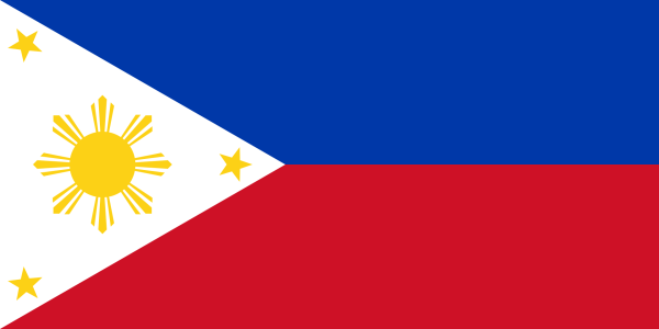 Vlag Filipijnen 70x100cm