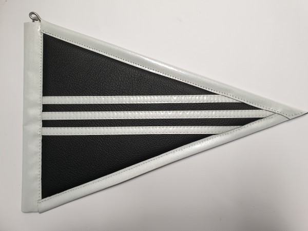 Luxe Rouwstoet vlag, kunstleer