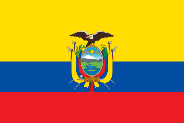 Vlag Ecuador 70x100cm