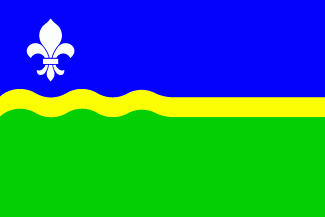 Provincievlag Flevoland 40x60cm bootvlag