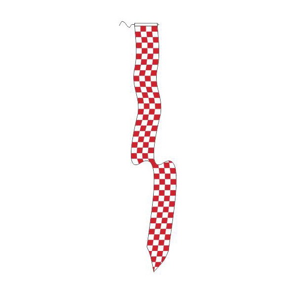 Wimpel Brabants Bont 25x250 met koord en lusje