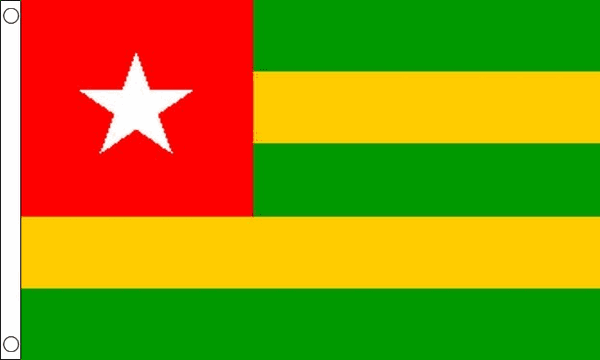 Vlag Togo 90x150cm | Best Value