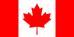 vlag Canada Canadese vlaggen 30x45cm gastenvlag