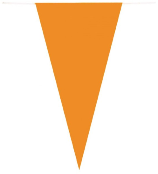 Vlaggenlijn Oranje I 10m van Papier