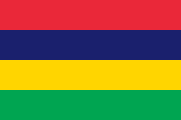 Vlag Mauritius 70x100cm